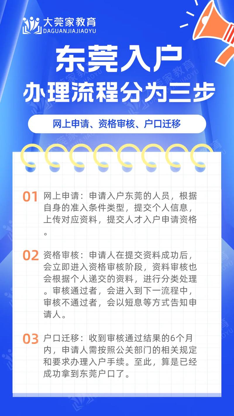 2025年新莞人入户流程