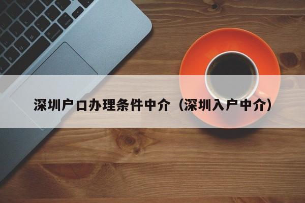 深圳户口办理条件中介（深圳入户中介）