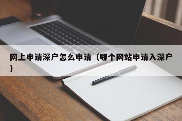 网上申请深户怎么申请（哪个网站申请入深户）