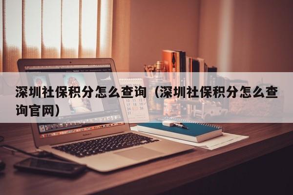 深圳社保积分怎么查询（深圳社保积分怎么查询官网）