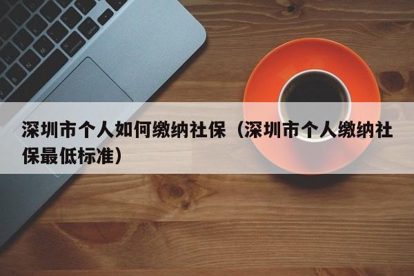 深圳市个人如何缴纳社保（深圳市个人缴纳社保最低标准）