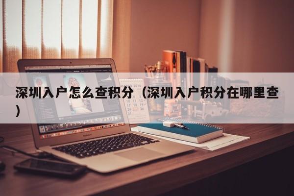 深圳入户怎么查积分（深圳入户积分在哪里查）